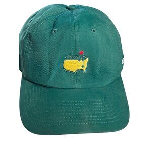Masters American Needle Golf Adjustable Green Hat Embroidered Logo Map